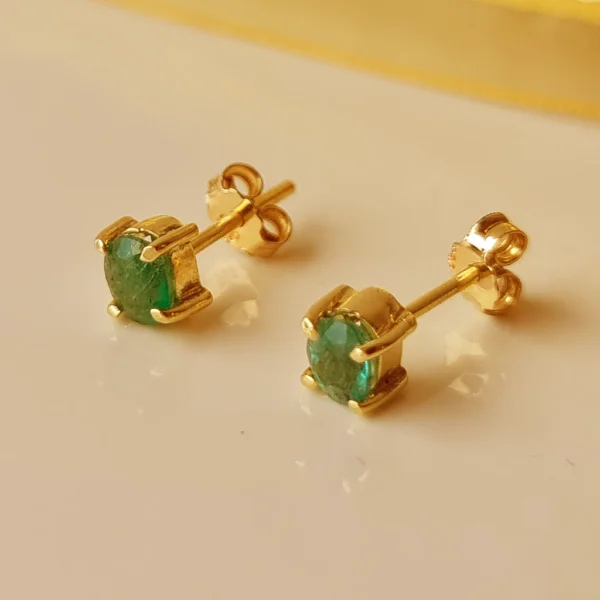 Brinco Ponto de Luz Ouro 18K